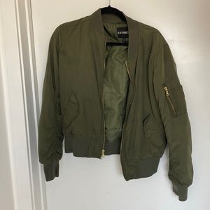 Express army green bomber